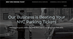 Desktop Screenshot of newyorkparkingticket.com